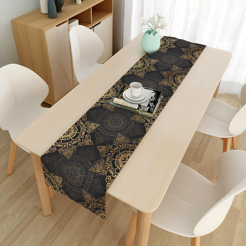 Drapeau de table décoratif en tissu pour la maison musulmane pendant le Ramadan
