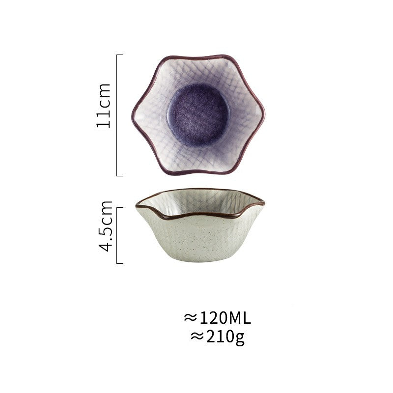 Vaisselle en céramique simple et élégante pour la cuisine occidentale