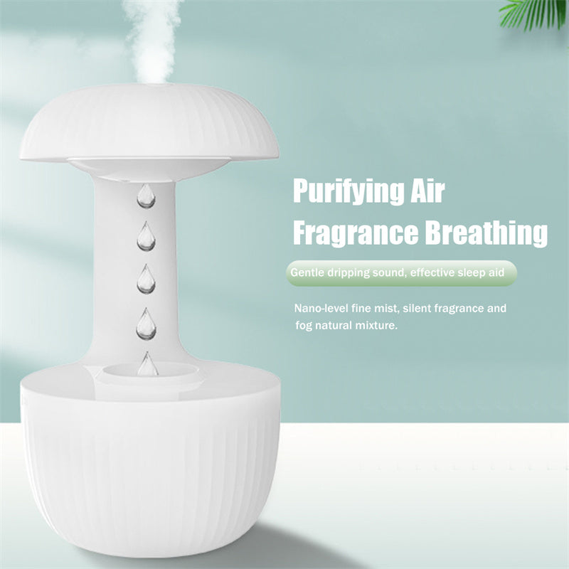 Humidificateur d'air antigravité, humidificateur à contre-courant silencieux, gouttelettes d'eau en lévitation, brumisateur rafraîchissant, soulage la fatigue