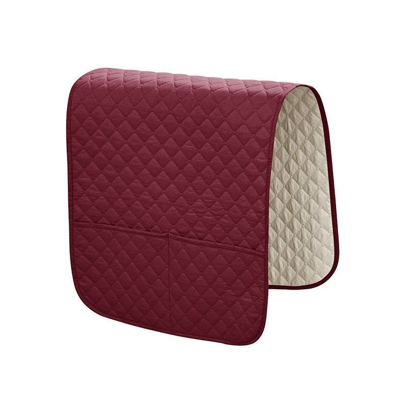 Serviette de canapé matelassée imperméable pour accoudoirs