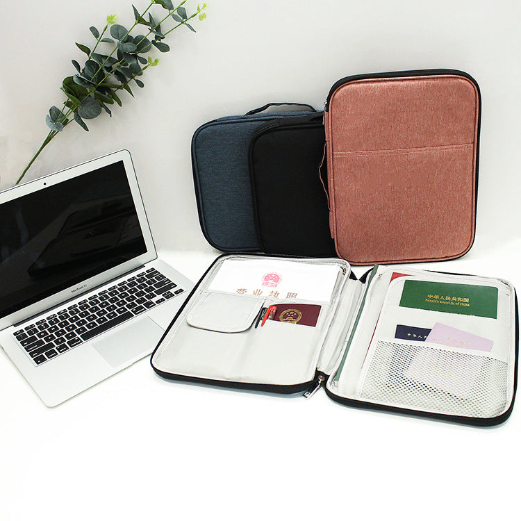 Pochette de rangement multifonctionnelle portable pour voyage, à plusieurs niveaux