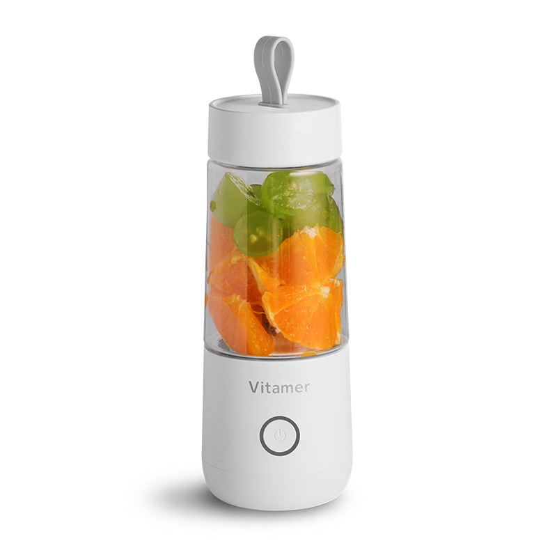 Mixeur portable 350 ml, centrifugeuse électrique rechargeable USB, mixeur à smoothies et granités, bouteille mélangeur à jus, accessoire de cuisine rechargeable par USB