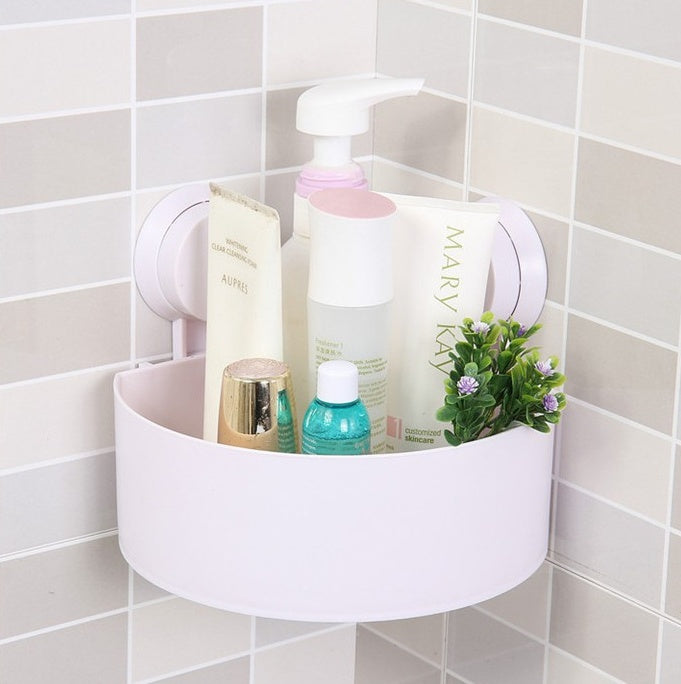 Étagère d'angle pour salle de bain