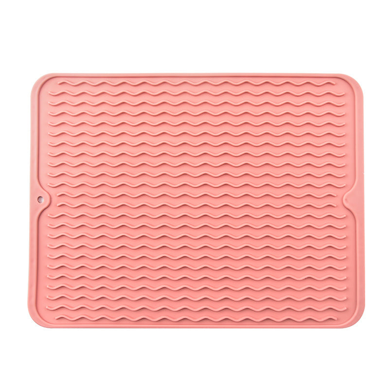 Napperon en TPR, dessous de plat, coussin de table, sous-main, tapis d'évacuation d'eau