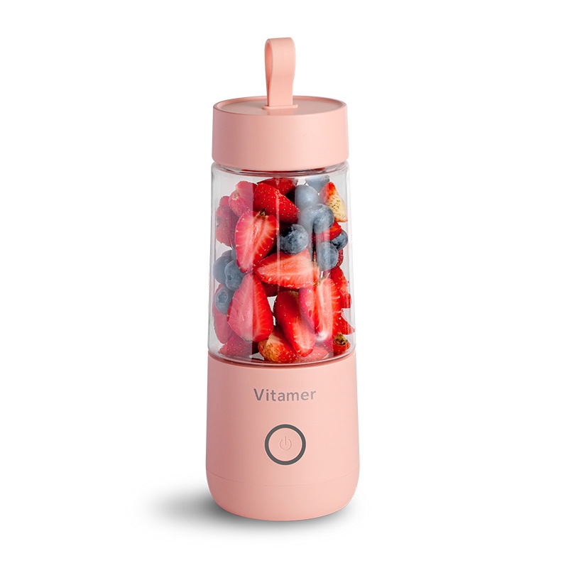 Mixeur portable 350 ml, centrifugeuse électrique rechargeable USB, mixeur à smoothies et granités, bouteille mélangeur à jus, accessoire de cuisine rechargeable par USB