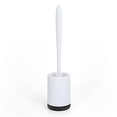Tête de brosse en plastique souple antiadhésive pour toilettes