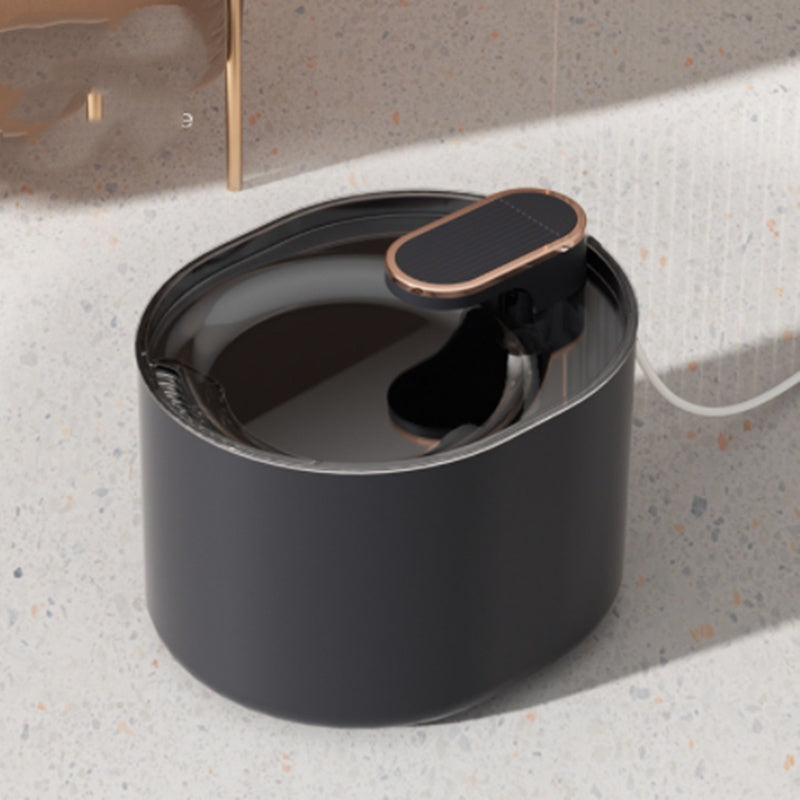 Fontaine à eau automatique silencieuse pour chats et chiens, rechargeable par USB. Distributeur d'eau électrique automatique pour animaux de compagnie.