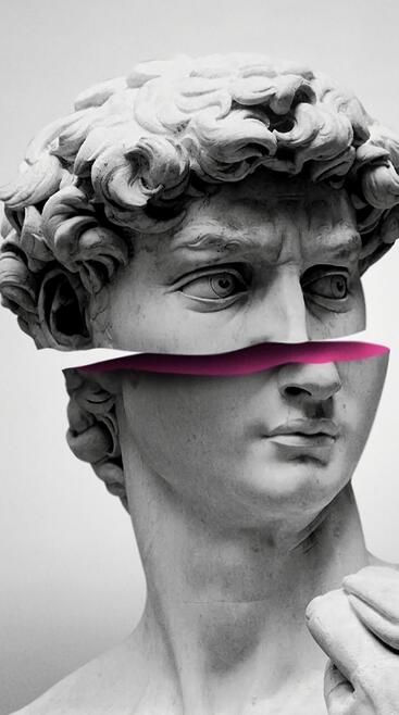 Sculptures, toiles, affiches et peintures