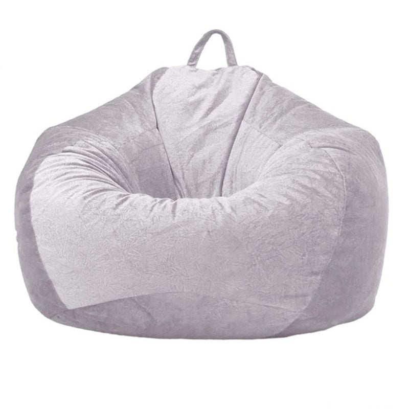 Housse de pouf en tissu style tatami, velours court sans rembourrage, pour ranger vos jouets et accessoires de maison