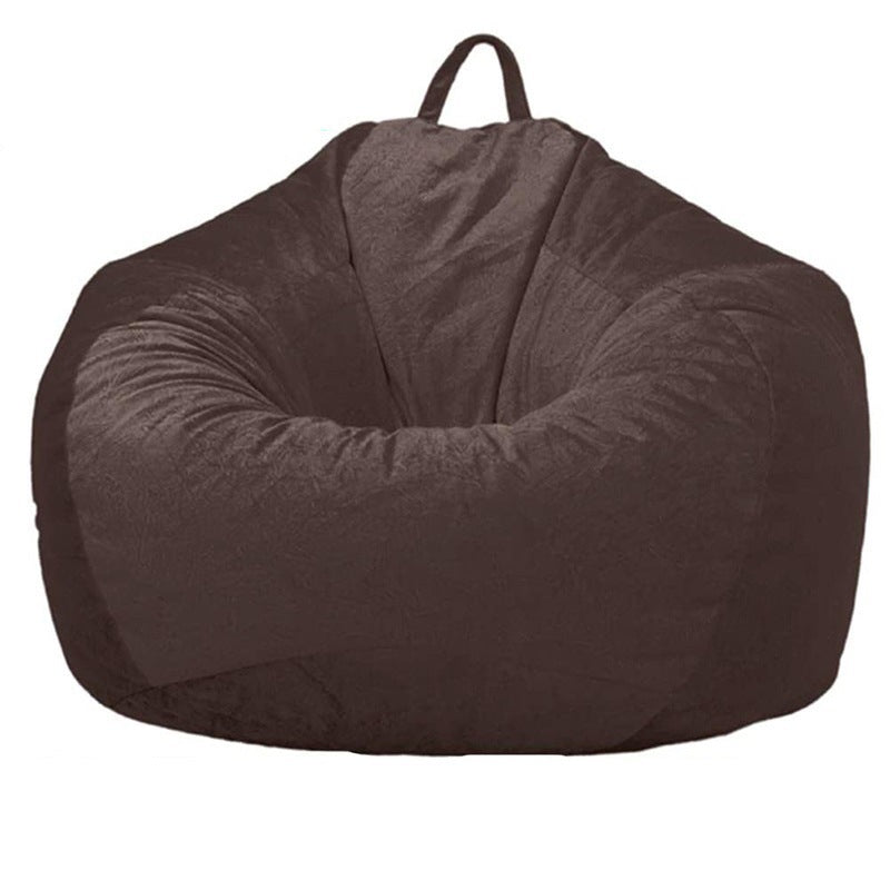 Housse de pouf en tissu style tatami, velours court sans rembourrage, pour ranger vos jouets et accessoires de maison
