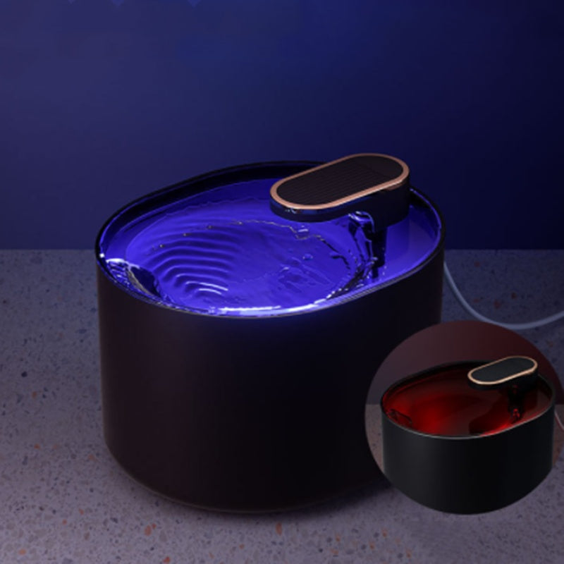 Fontaine à eau automatique silencieuse pour chats et chiens, rechargeable par USB. Distributeur d'eau électrique automatique pour animaux de compagnie.