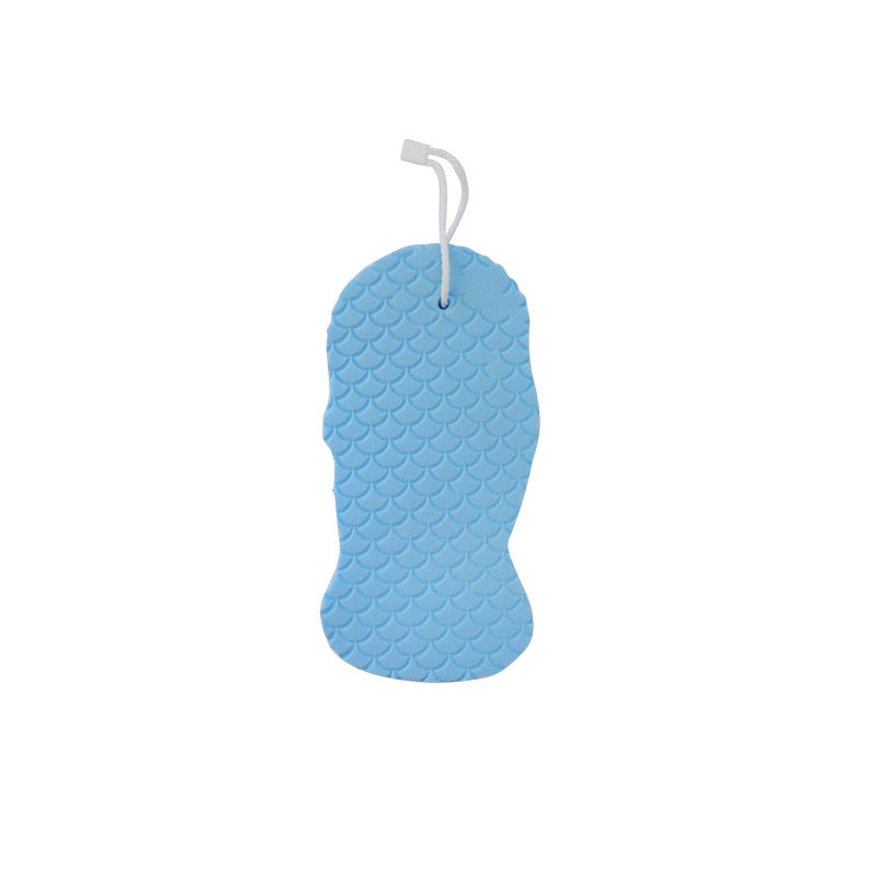 Éponge de massage 3D à motif écailles de poisson, boule de bain tridimensionnelle