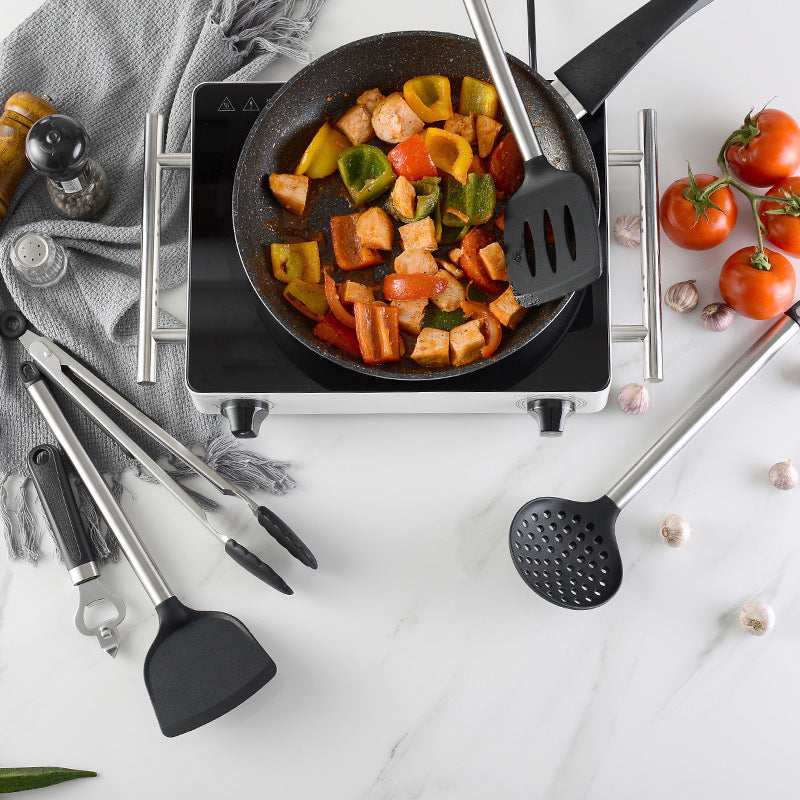 Ensemble de spatules et cuillères en silicone pour la cuisine
