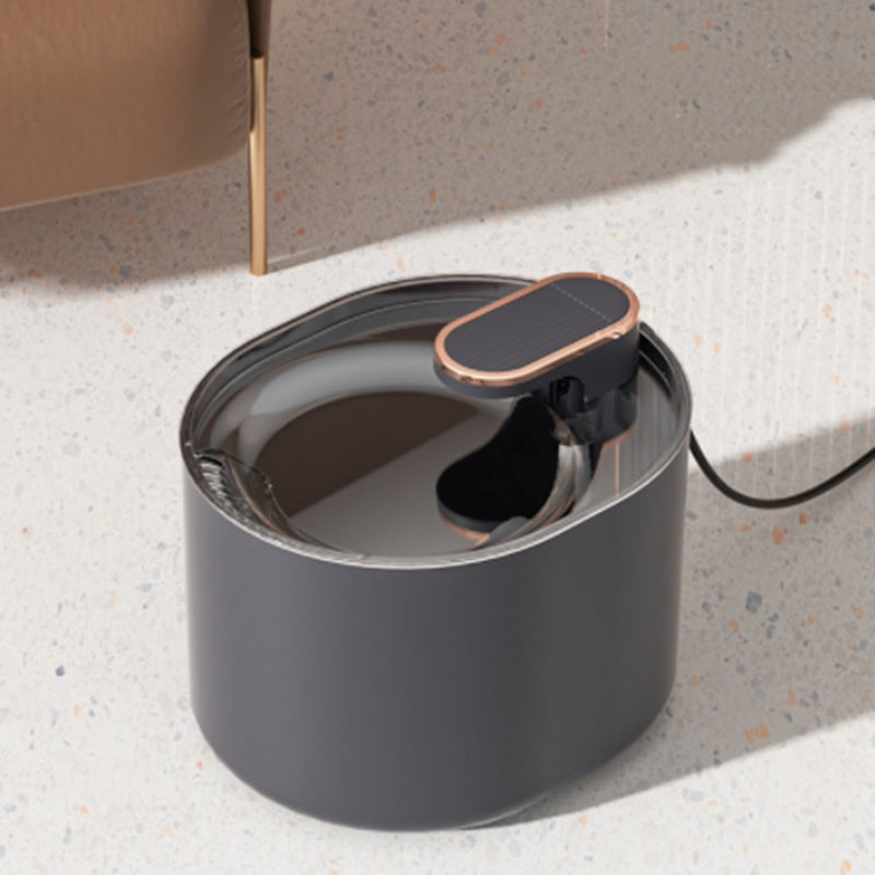 Fontaine à eau automatique silencieuse pour chats et chiens, rechargeable par USB. Distributeur d'eau électrique automatique pour animaux de compagnie.