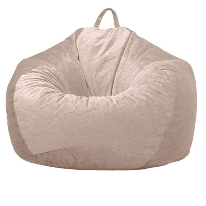Housse de pouf en tissu style tatami, velours court sans rembourrage, pour ranger vos jouets et accessoires de maison