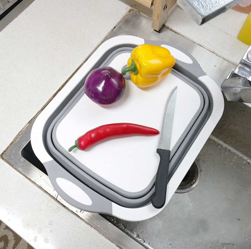 Planche à légumes pliante, planche à enclume multifonctionnelle pour la maison, panier à linge
