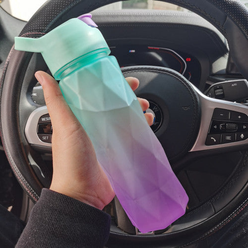 Gourde vaporisateur pour filles, idéale pour le sport en extérieur et le fitness. Grande capacité. Gourde de voyage. Accessoire de cuisine.