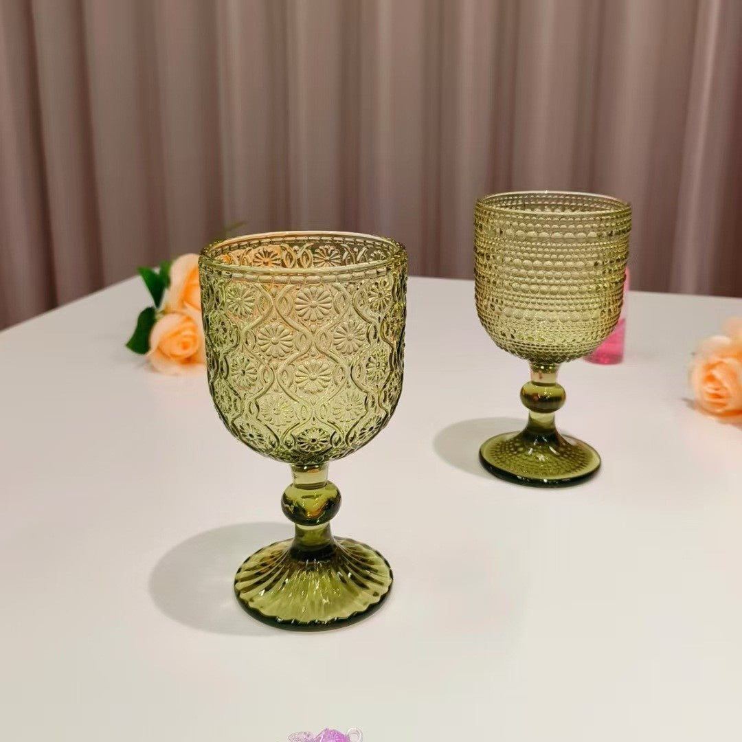 Flûtes à champagne en verre épais de style européen, légères et luxueuses, pour usage domestique