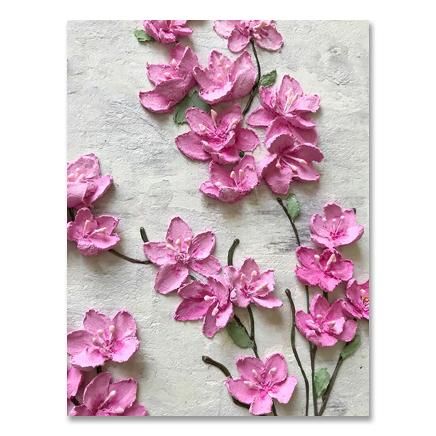 Affiche florale Navia, décoration murale sur toile