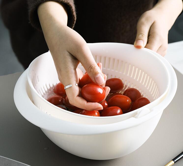 Égouttoir pour évier double, panier à fruits pour laver les casseroles de cuisine