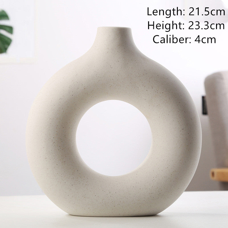 Nouveau vase à biscuits avec particules givrées, dispositif de composition florale