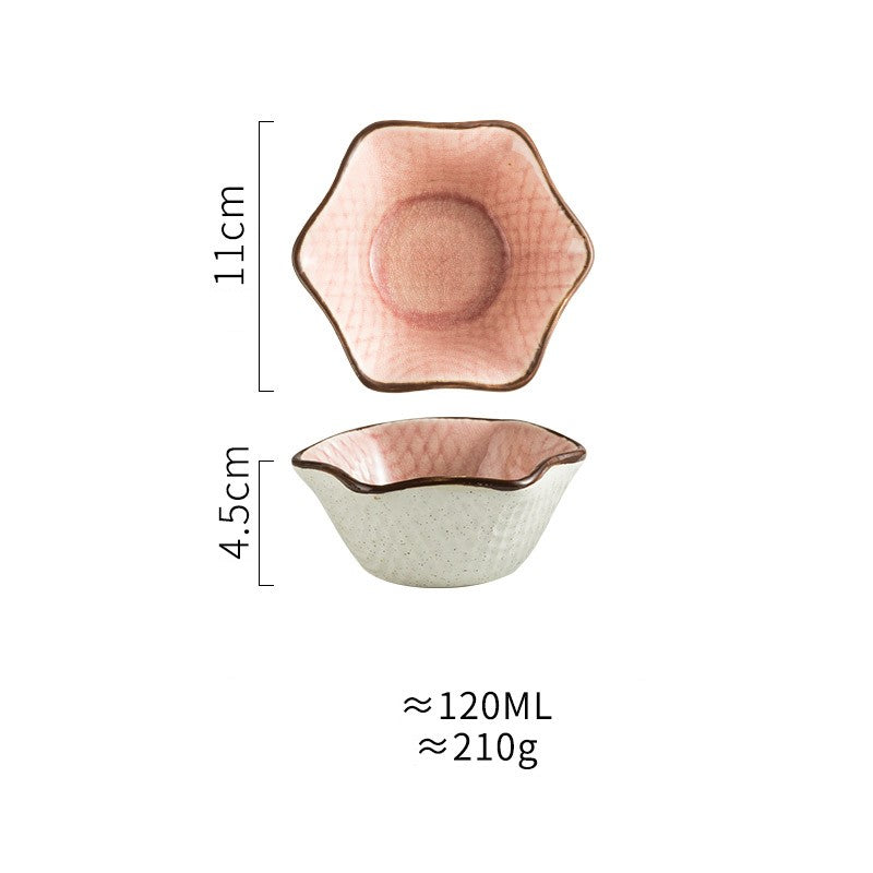 Vaisselle en céramique simple et élégante pour la cuisine occidentale