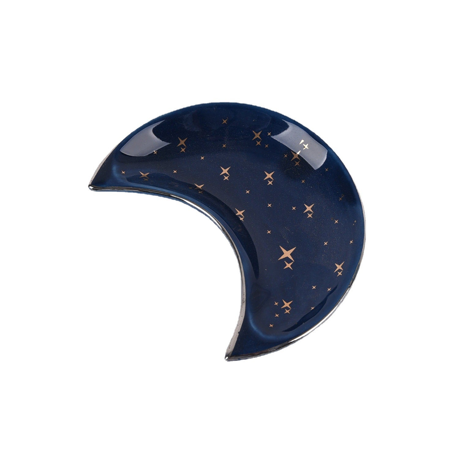 Porte-bijoux en céramique en forme de lune - Décoration intérieure
