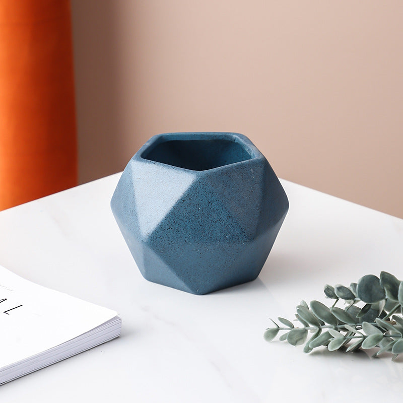 Pot de fleurs créatif en céramique avec motif de viande pour le jardinage à domicile
