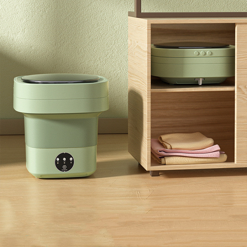 Mini machine à laver pliable et portable pour chaussettes, sous-vêtements et culottes. Grande capacité. 3 modèles avec essorage.
