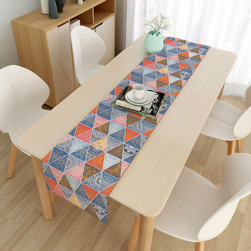 Drapeau de table décoratif en tissu pour la maison musulmane pendant le Ramadan