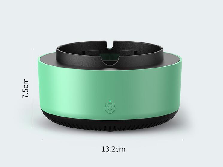 Cendrier purificateur d'air avec élimination de fumée et purification par anions - Appareil portable pour voiture