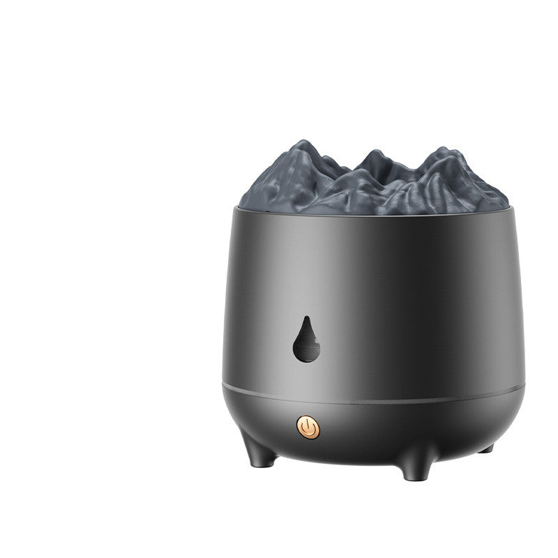 Nouvel humidificateur Volcano, machine d'aromathérapie Flaming Mountain, diffuseur Volcano, brume d'intérieur, volume créatif