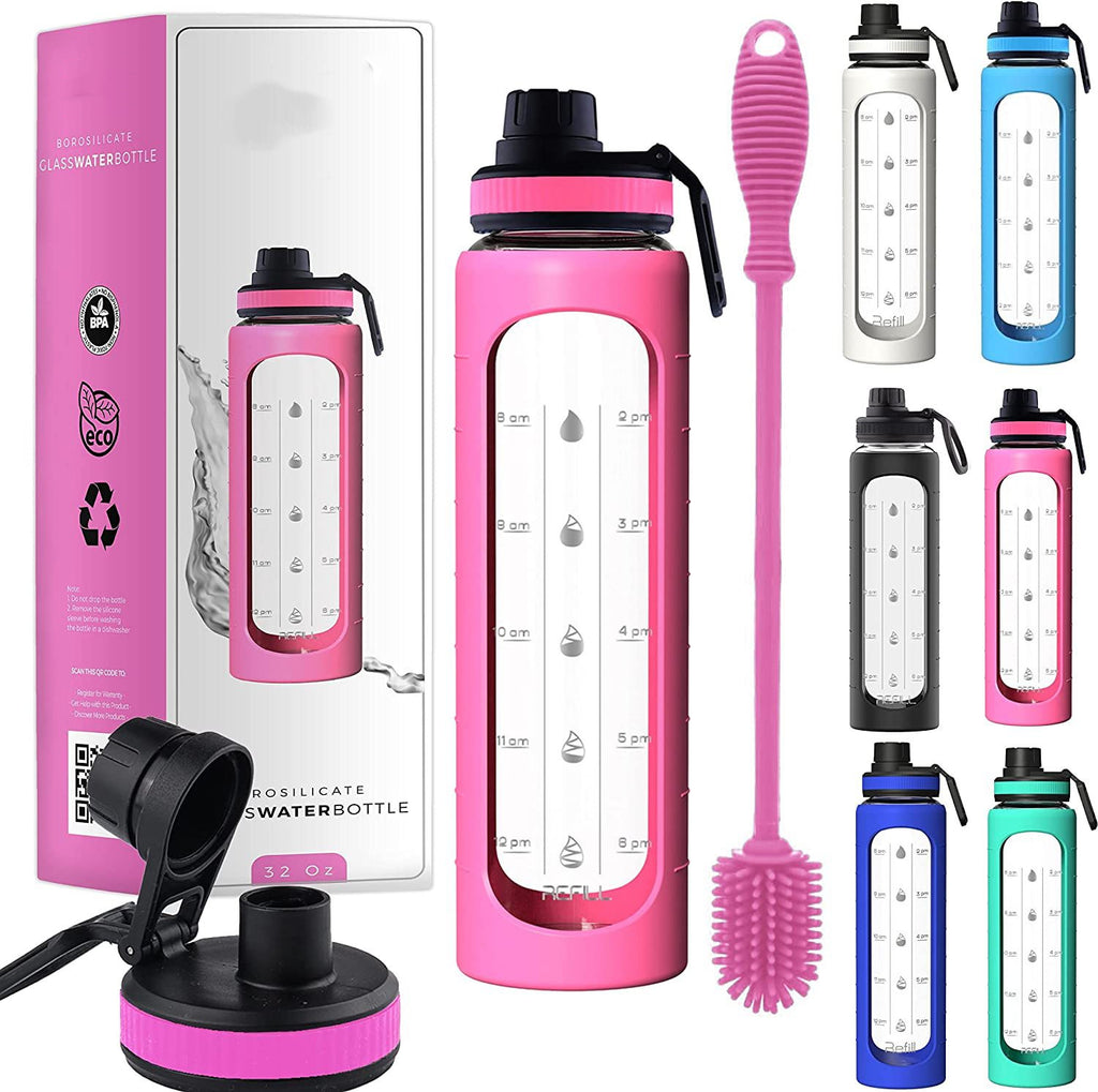 Bouteille d'eau de sport portable avec grande capacité, accessoires de cuisine