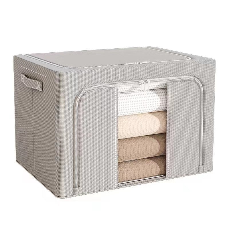 Boîte de rangement pliable en tissu Oxford pour organiser les vêtements à la maison