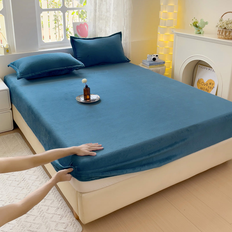 Drap de lit en fibre de lait Simmons pour dortoir à domicile