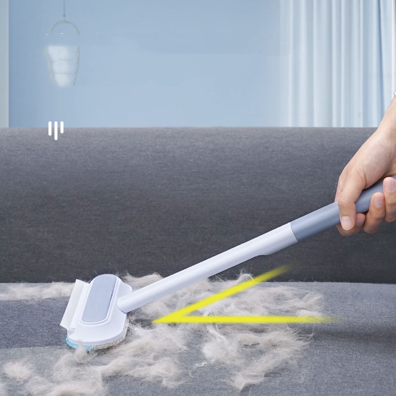 Brosse multifonctionnelle 4 en 1 pour l'épilation des poils d'animaux (chien, chat), outil de nettoyage des moustiquaires et accessoires.