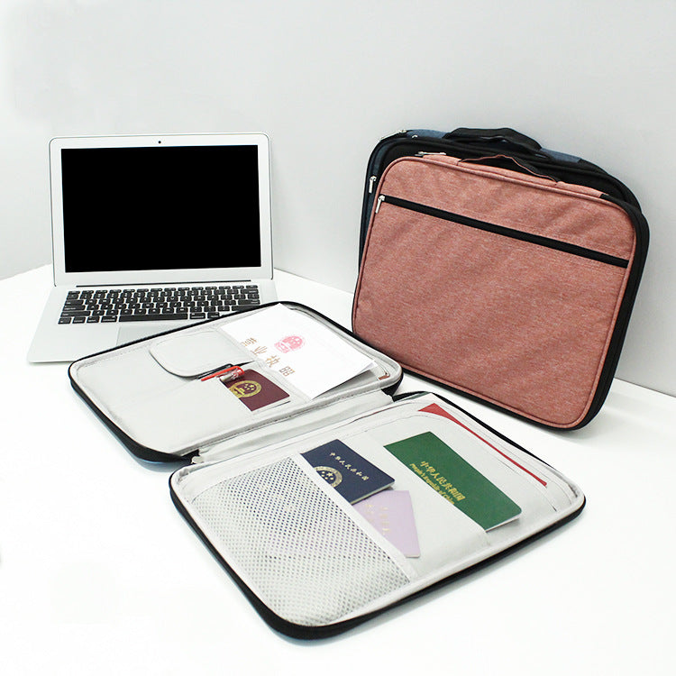 Pochette de rangement multifonctionnelle portable pour voyage, à plusieurs niveaux