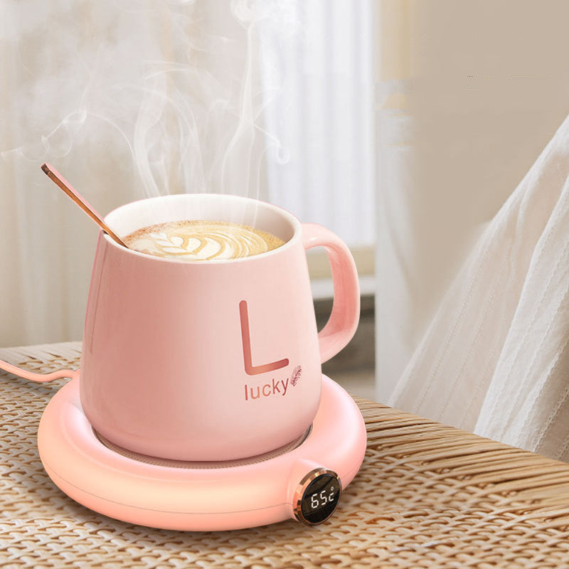 Chauffe-tasse à café, sous-verre chauffant intelligent, isolation thermique, température constante, coussin chauffant de bureau