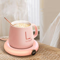 Chauffe-tasse à café, sous-verre chauffant intelligent, isolation thermique, température constante, coussin chauffant de bureau