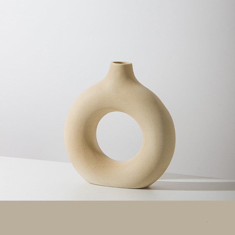 Nouveau vase à biscuits avec particules givrées, dispositif de composition florale