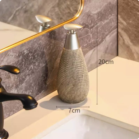 Flacon de gel douche pour salle de bain, flacon de lotion, céramique de salle de bain