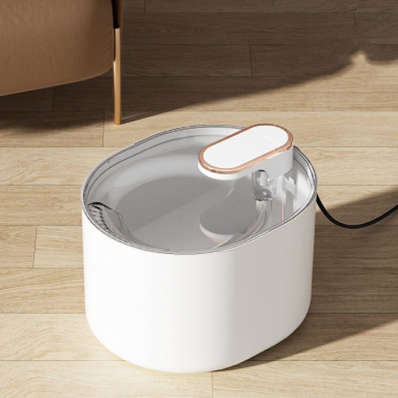 Fontaine à eau automatique silencieuse pour chats et chiens, rechargeable par USB. Distributeur d'eau électrique automatique pour animaux de compagnie.
