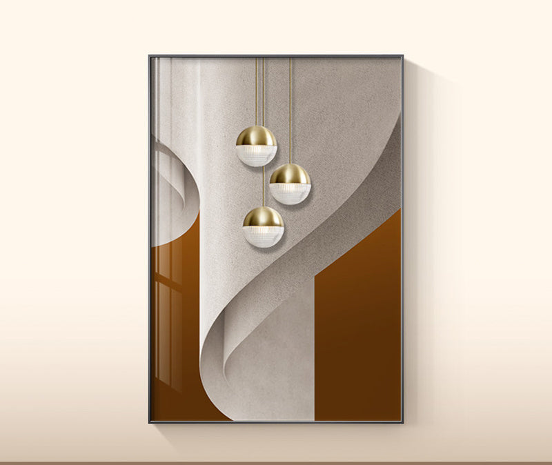 Tableau sur toile représentant une feuille de plante