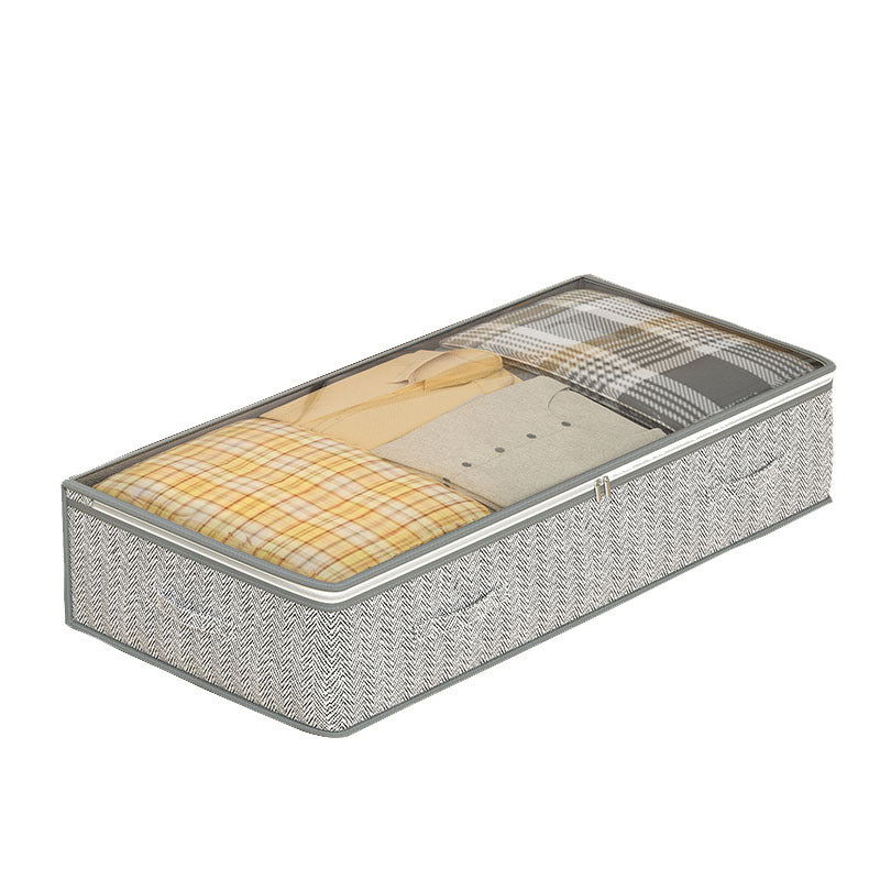 Foldable Underbed Storage Bag for Clothes & Bedding