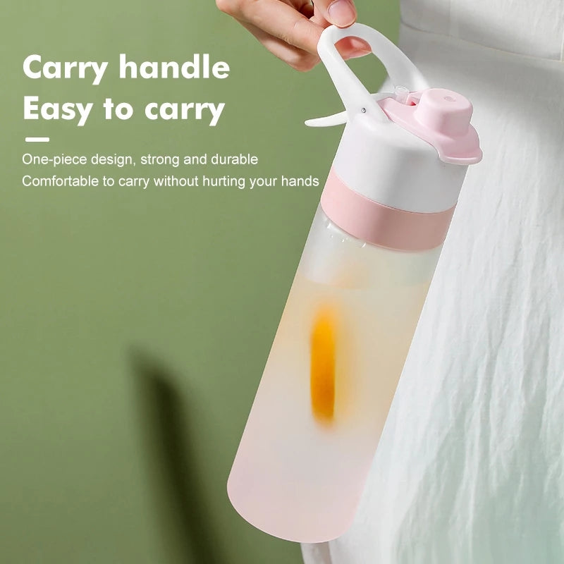 Gourde vaporisateur pour filles, idéale pour le sport en extérieur et le fitness. Grande capacité. Gourde de voyage. Accessoire de cuisine.