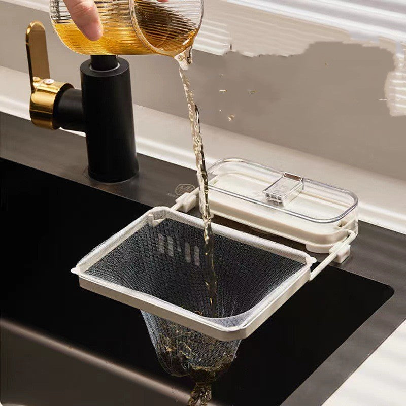 Filtre à ventouse pour évier de cuisine, filtre jetable pour restes alimentaires, égouttoir à déchets de cuisine, passoire d'évier, accessoires de cuisine