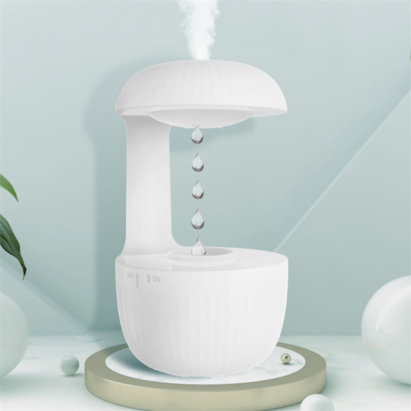 Humidificateur d'air antigravité, humidificateur à contre-courant silencieux, gouttelettes d'eau en lévitation, brumisateur rafraîchissant, soulage la fatigue