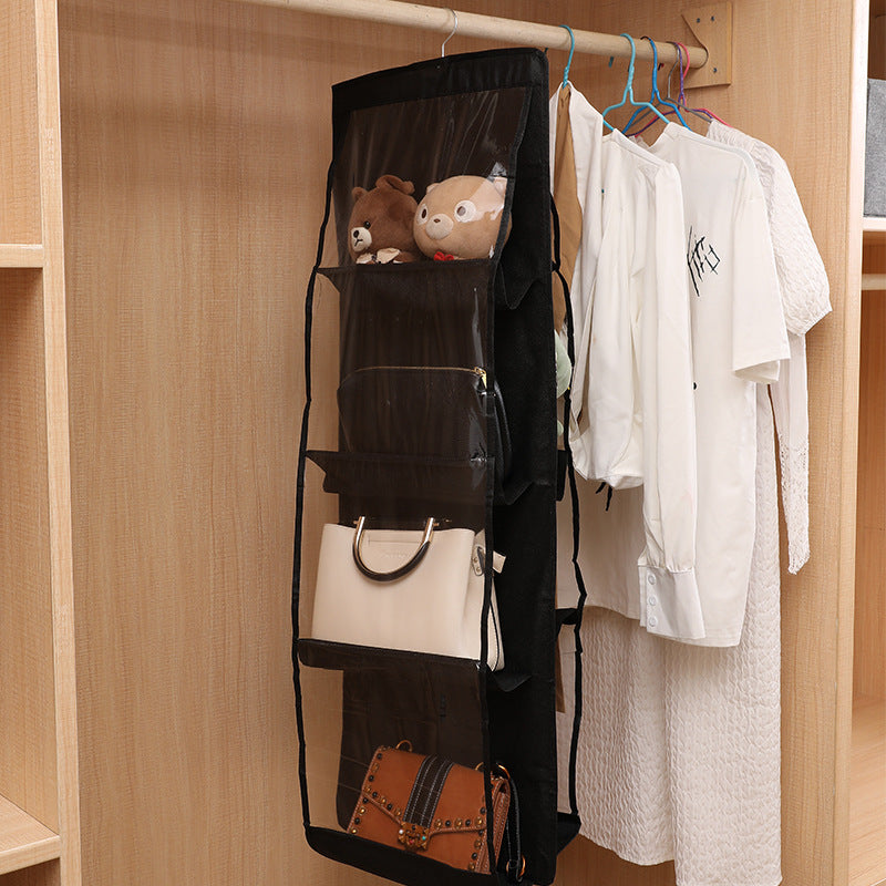 Étagère de rangement hiérarchique pour sacs
