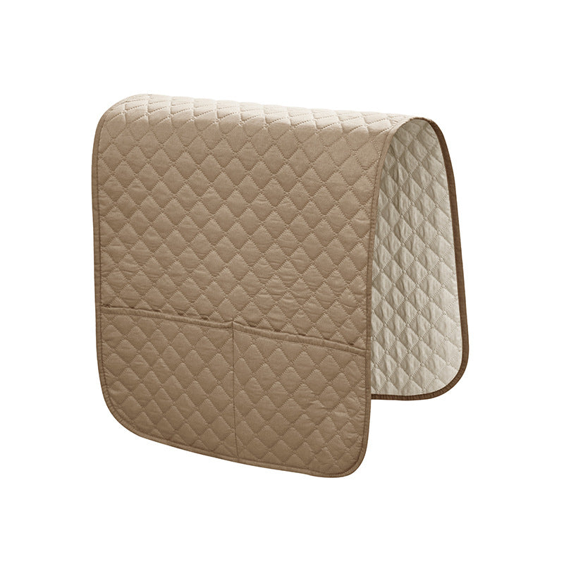 Serviette de canapé matelassée imperméable pour accoudoirs