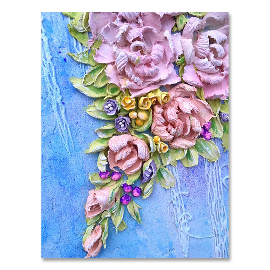 Affiche florale Navia, décoration murale sur toile